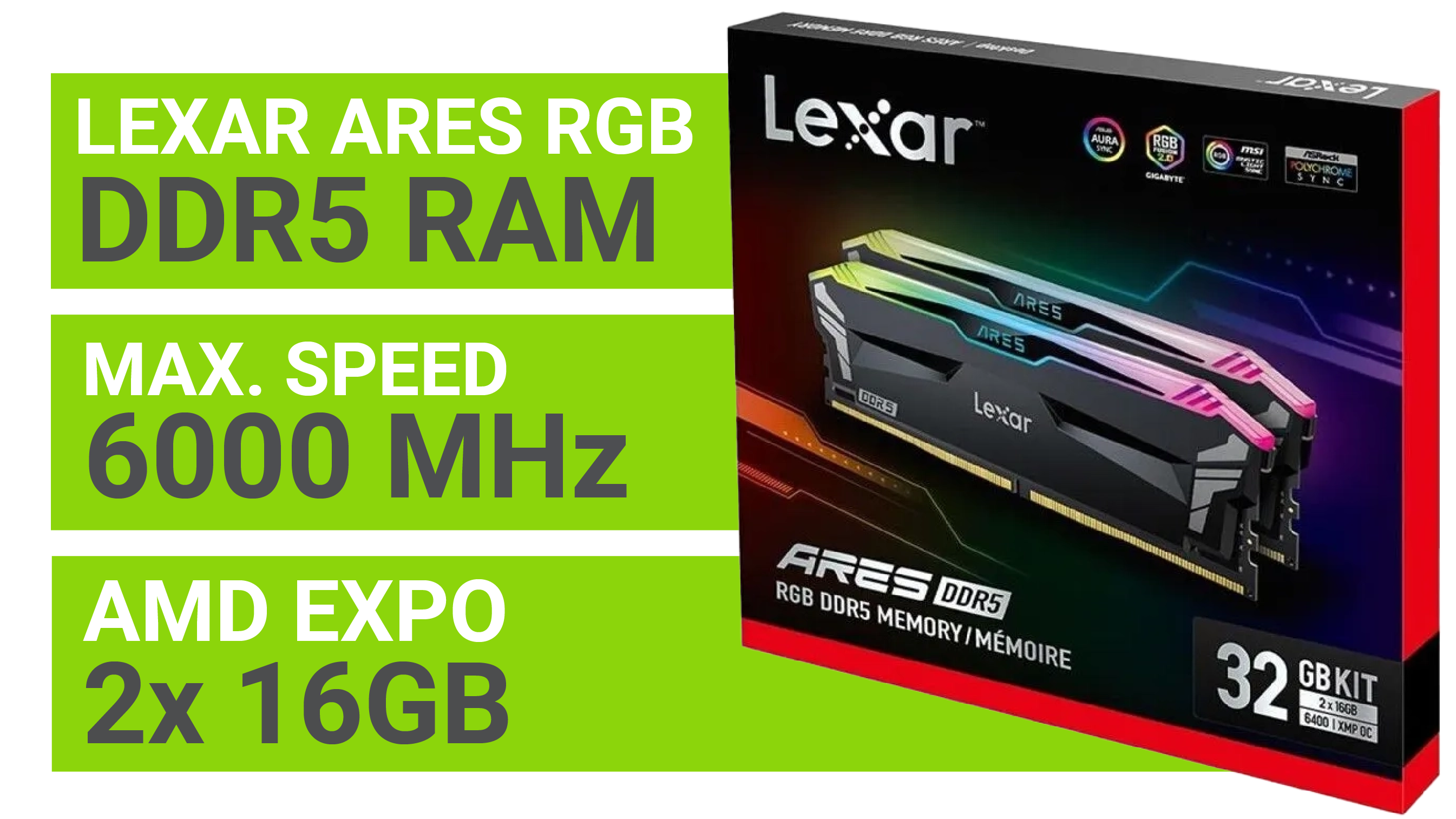 LEXAR ARES 32GB | The Box II